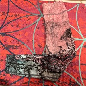 Evolution and Creation leggings geometric